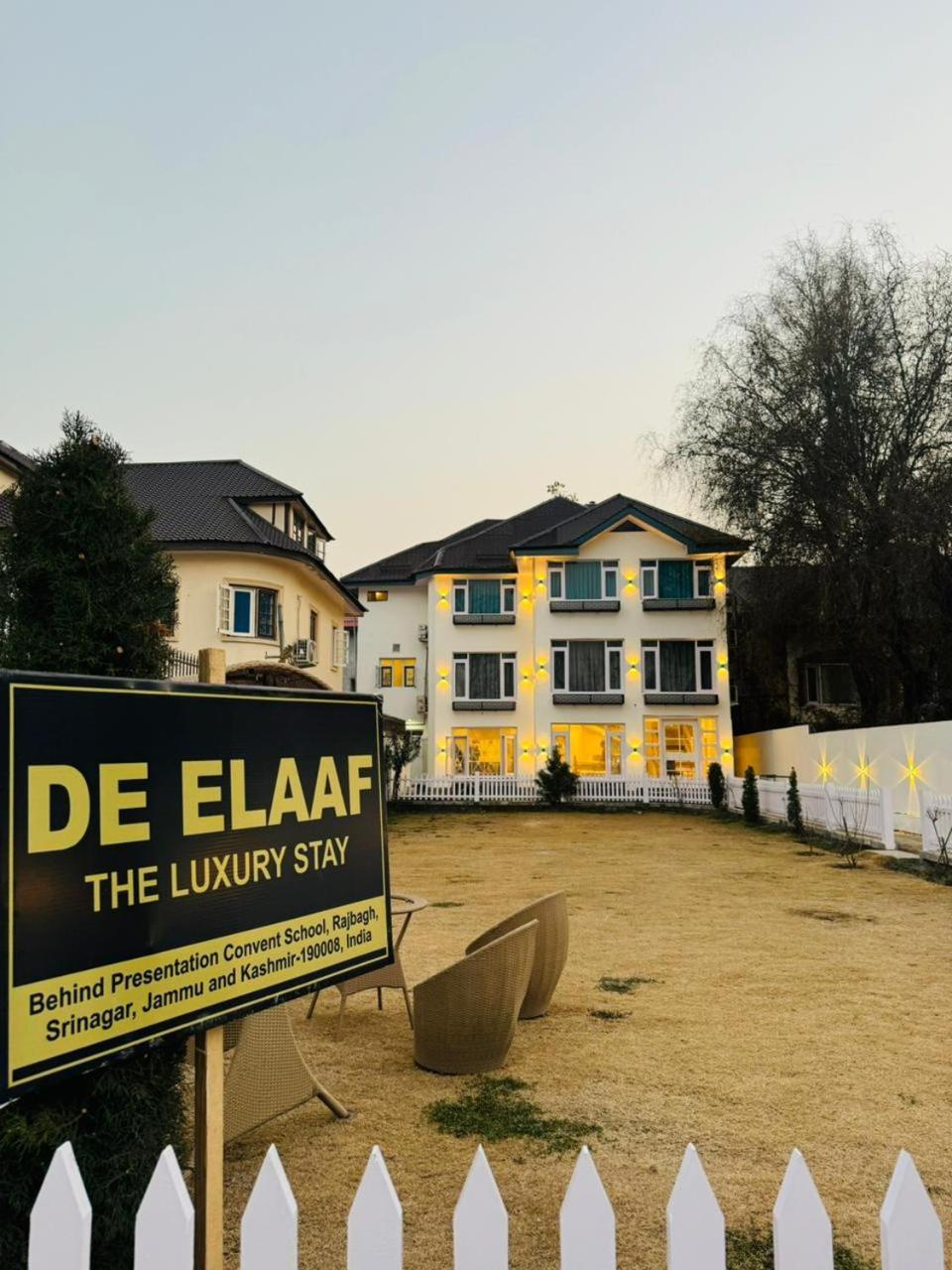 De Elaaf The Luxury Stay Srīnagar Dış mekan fotoğraf